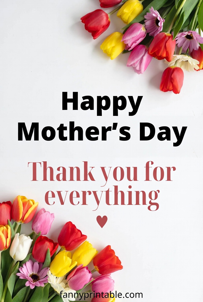 Mother Day Printable Card - Fanny Printable (3)