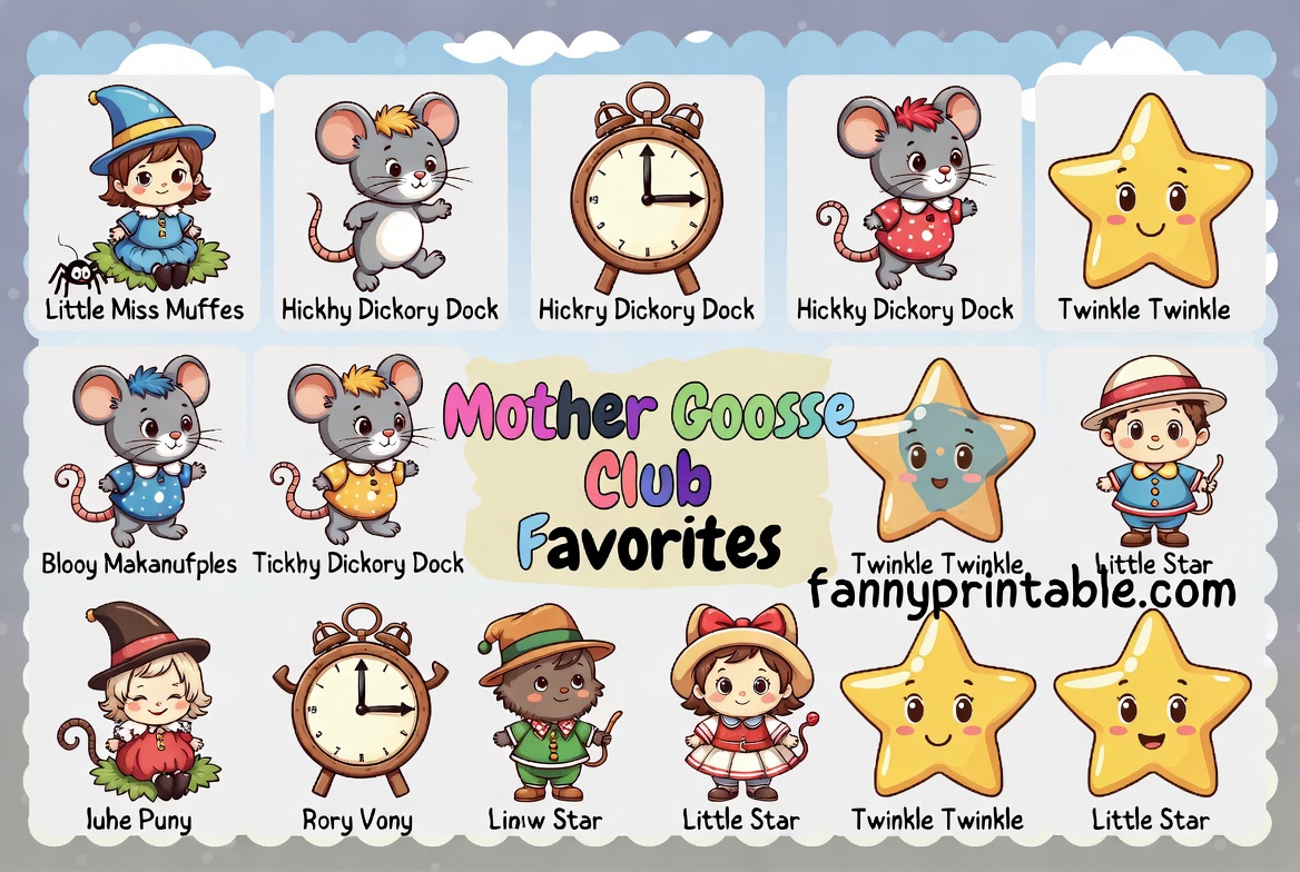 Mother Goose Club Printable (1)