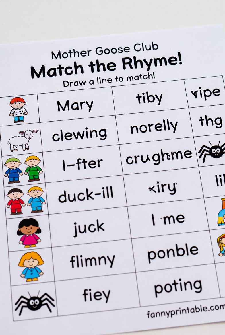 Mother Goose Club Printable (2)
