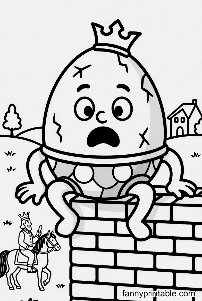 Mother Goose Coloring Pages Free Printable (3)