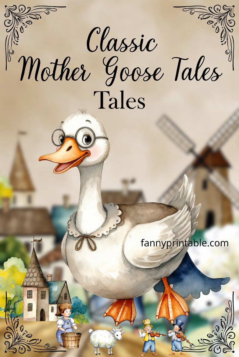 Mother Goose Printable (1)