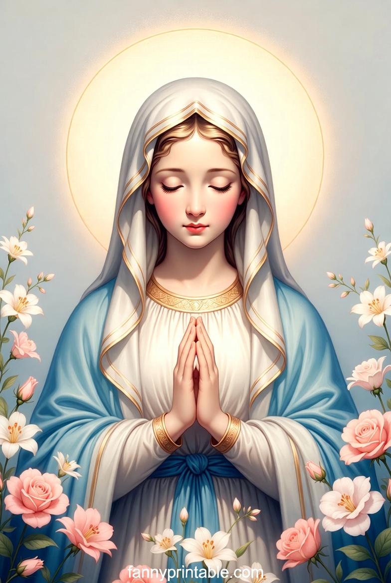 Mother Mary Printable (1)