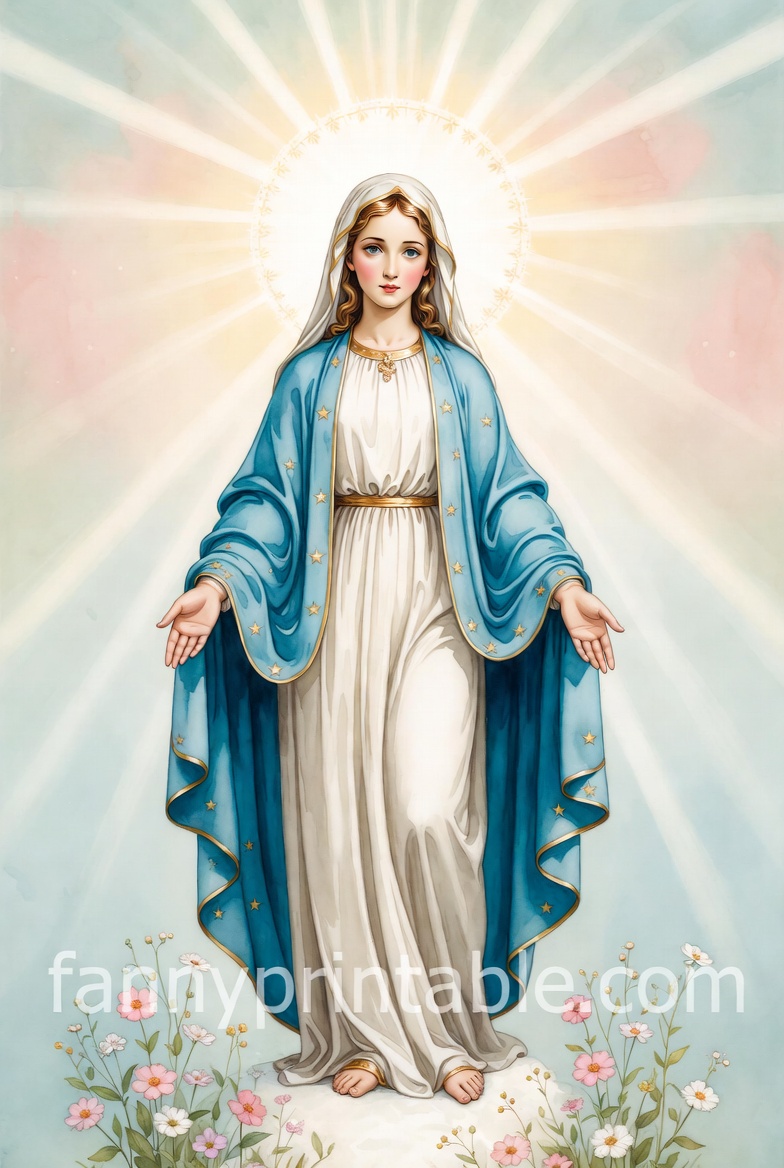 Mother Mary Printable (3)