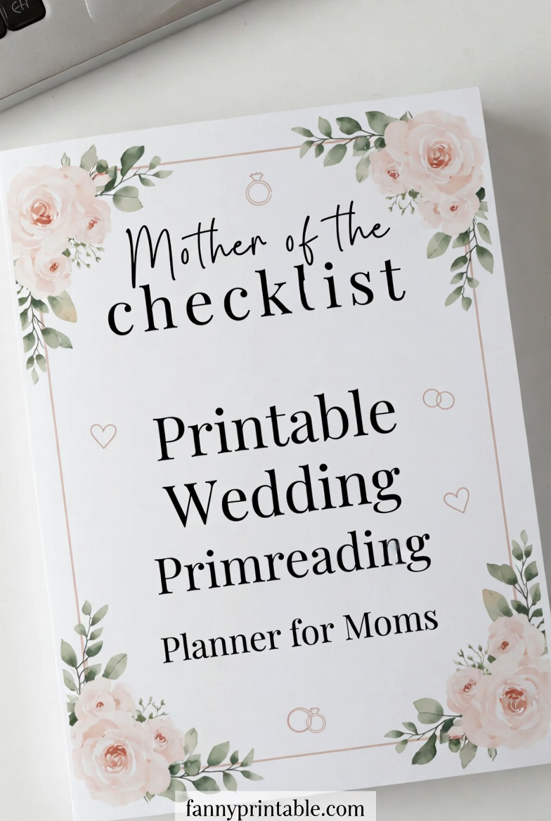 Mother Of The Bride Checklist Printable (1)