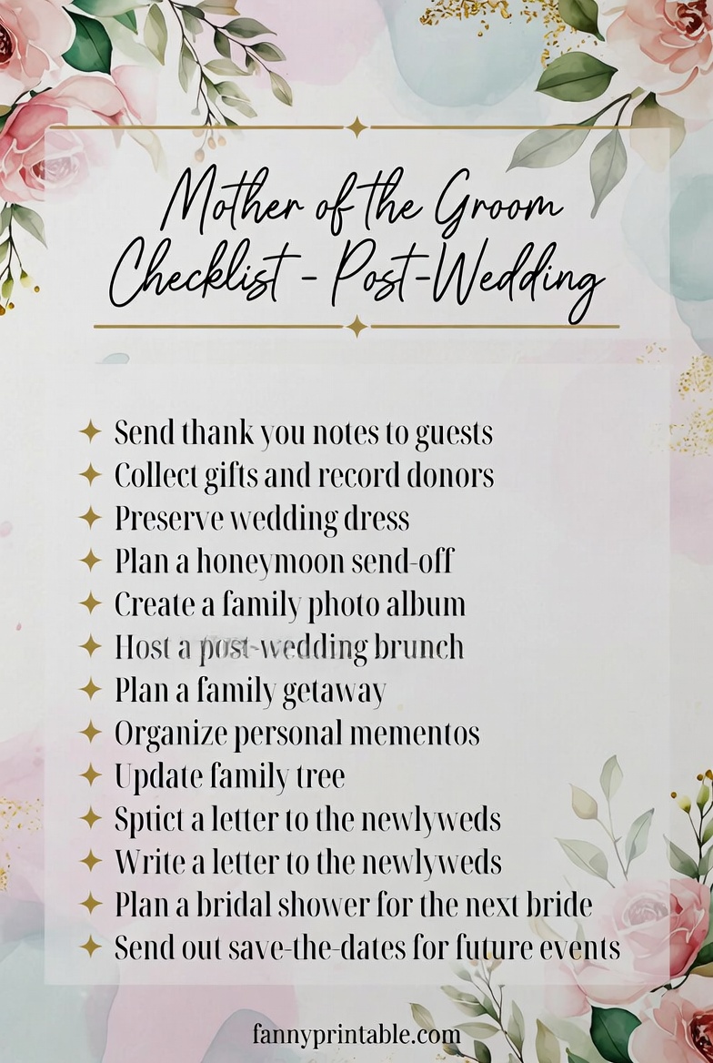 Mother Of The Groom Checklist Printable (1)