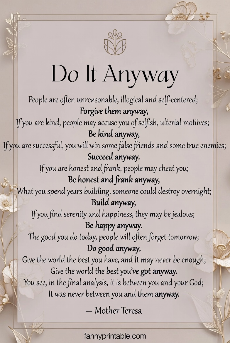 Mother Teresa Do It Anyway Poem Printable (1)
