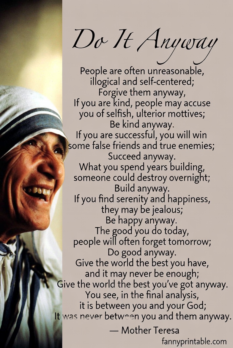 Mother Teresa Do It Anyway Poem Printable (2)