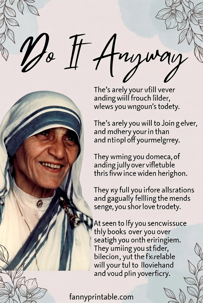 Mother Teresa Do It Anyway Printable (2)
