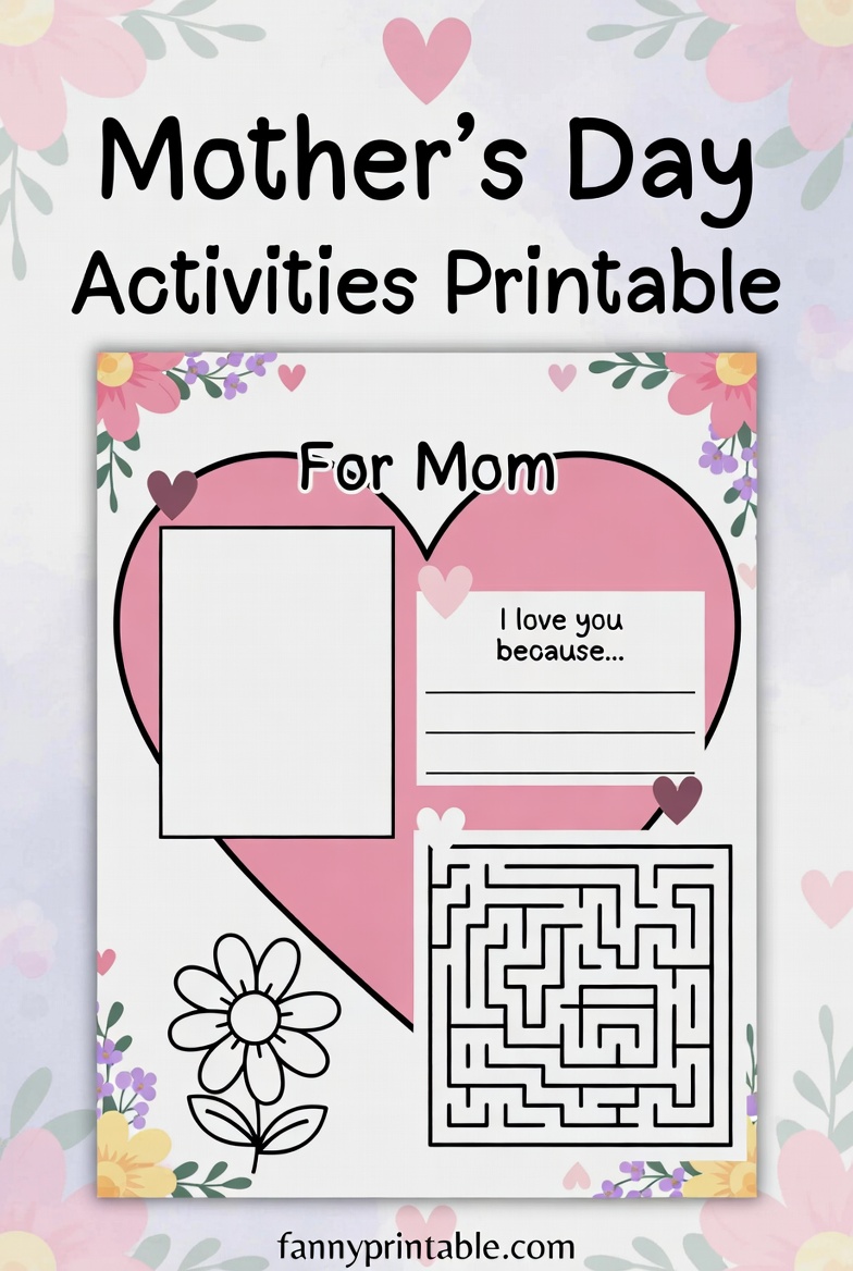 Mother's Day Activities Printable (1)