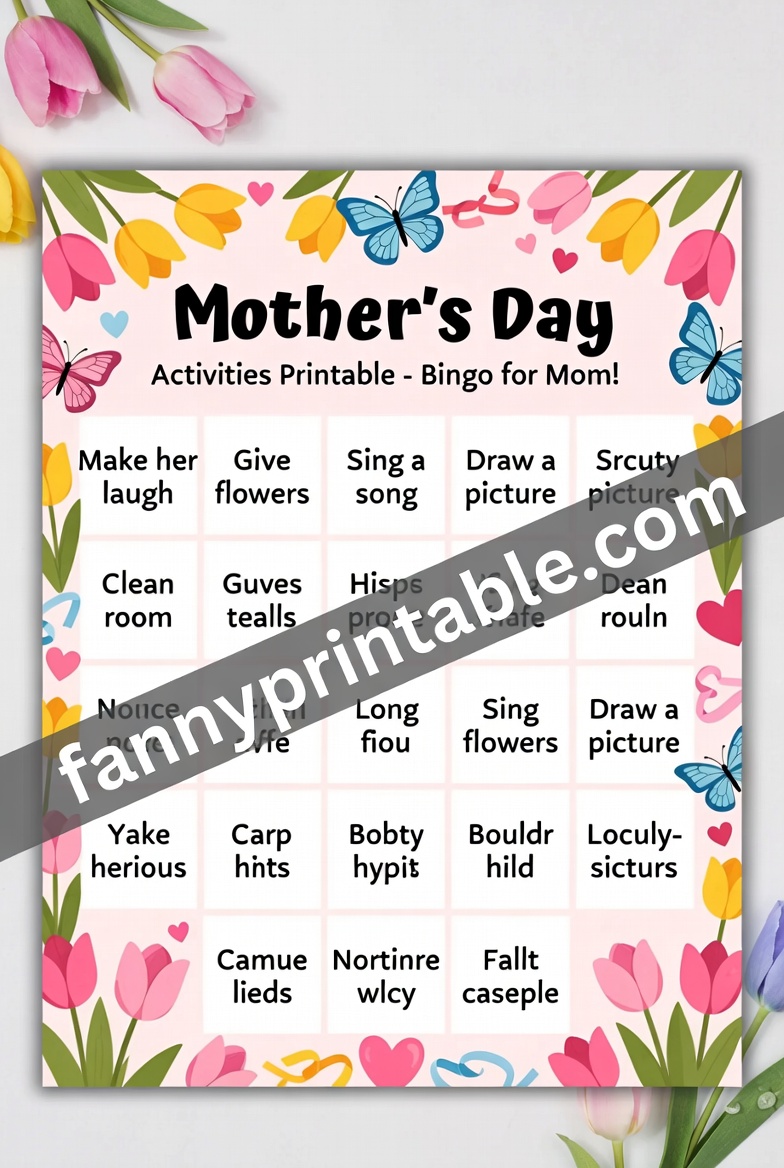 Mother's Day Activities Printable (3)