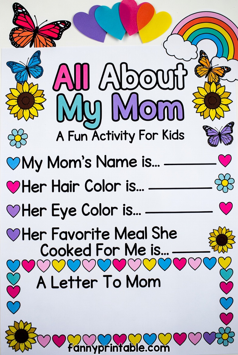 Mother's Day All About My Mom Printable (1)