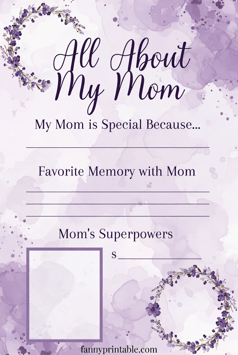 Mother's Day All About My Mom Printable (4)
