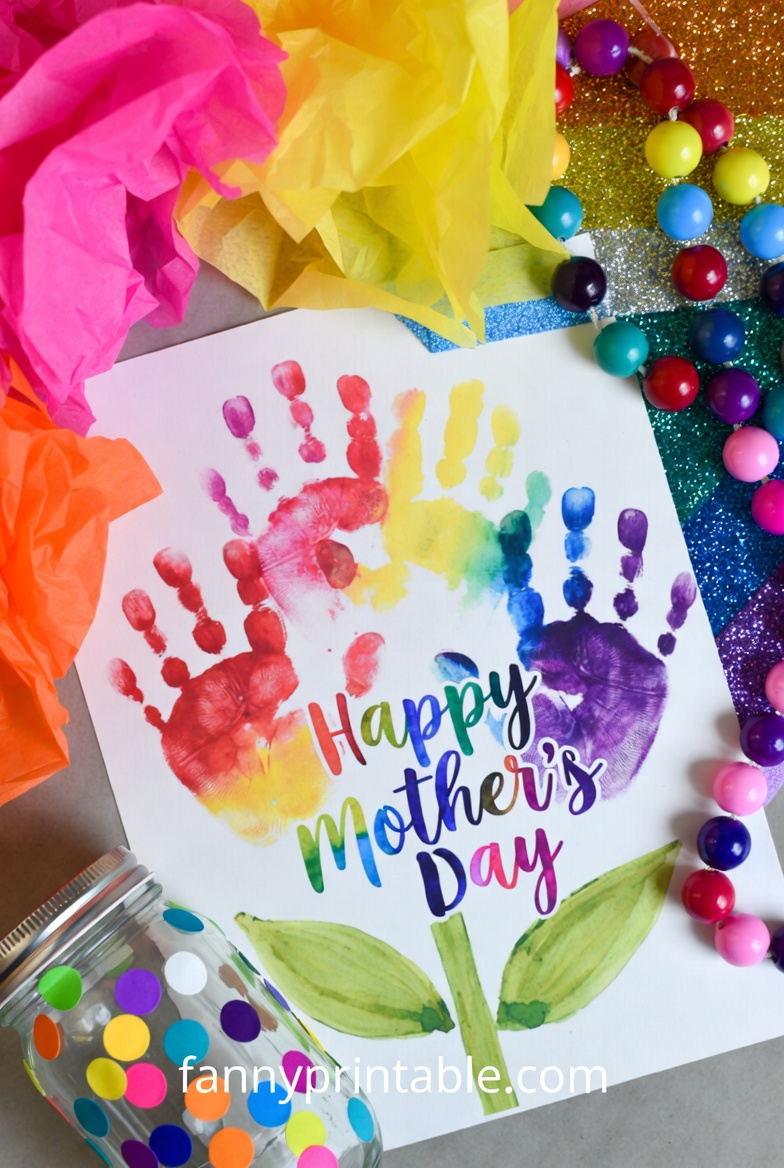 Mother's Day Arts And Crafts - Fanny Printable (4)