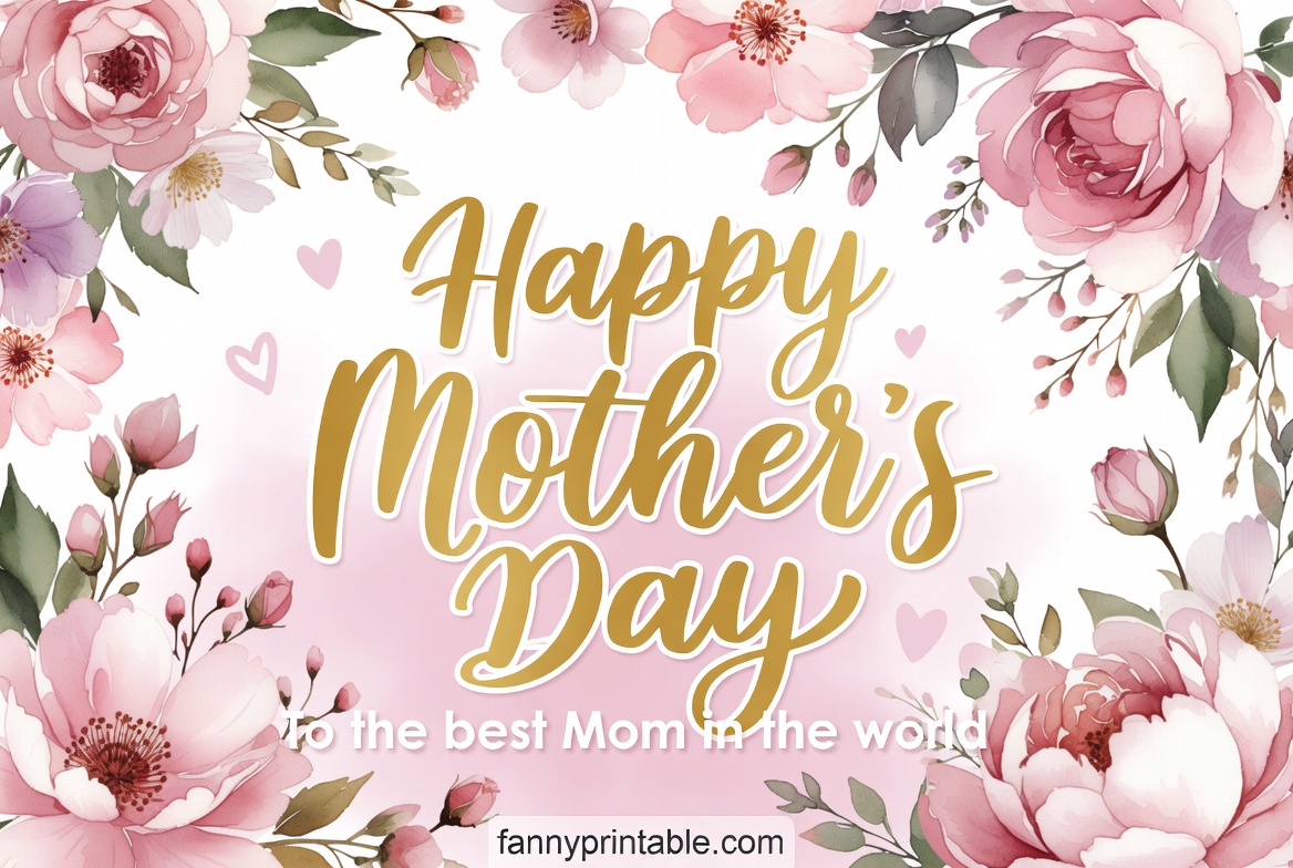 Mother's Day Banner Printable - Fanny Printable (3)