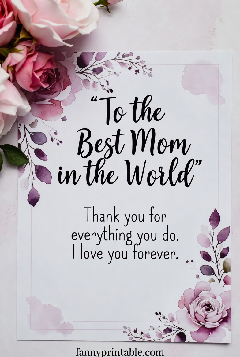 Mothers Day Book Printable 1 Mother's Day Book Printable (1)