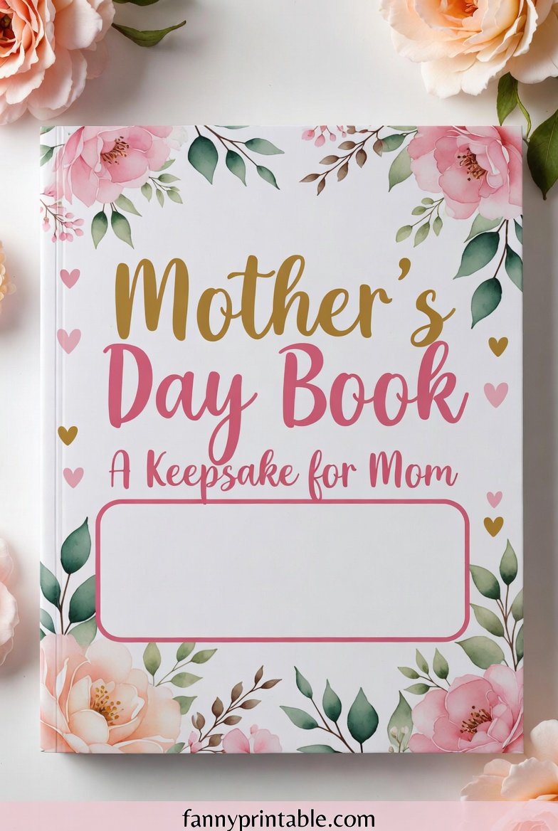 Mothers Day Book Printable 4 Mother's Day Book Printable (4)