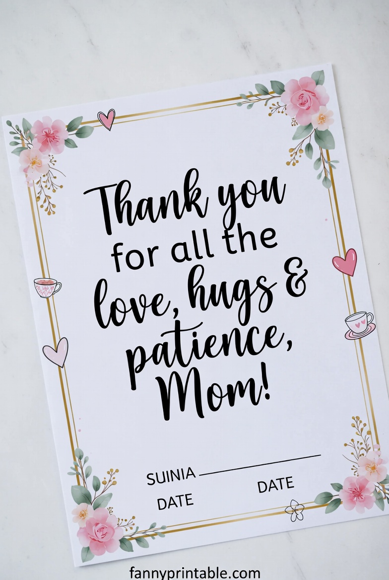 Mother's Day Booklet Printable (1)