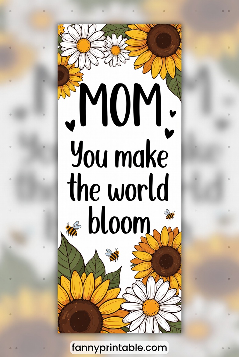 Mother's Day Bookmarks Printable (2)