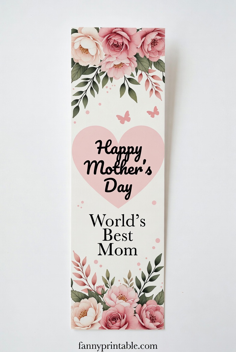 Mother's Day Bookmarks Printable (4)