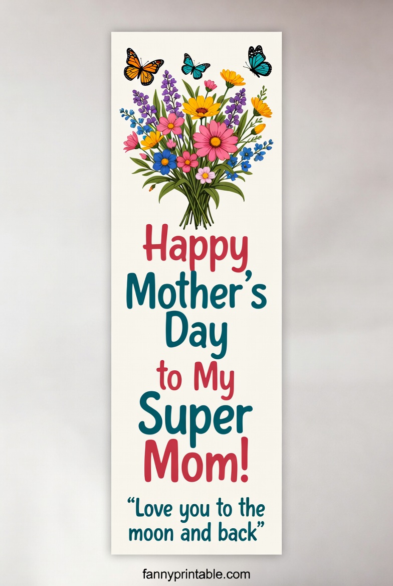 Mother's Day Bookmarks Printable Free (2)