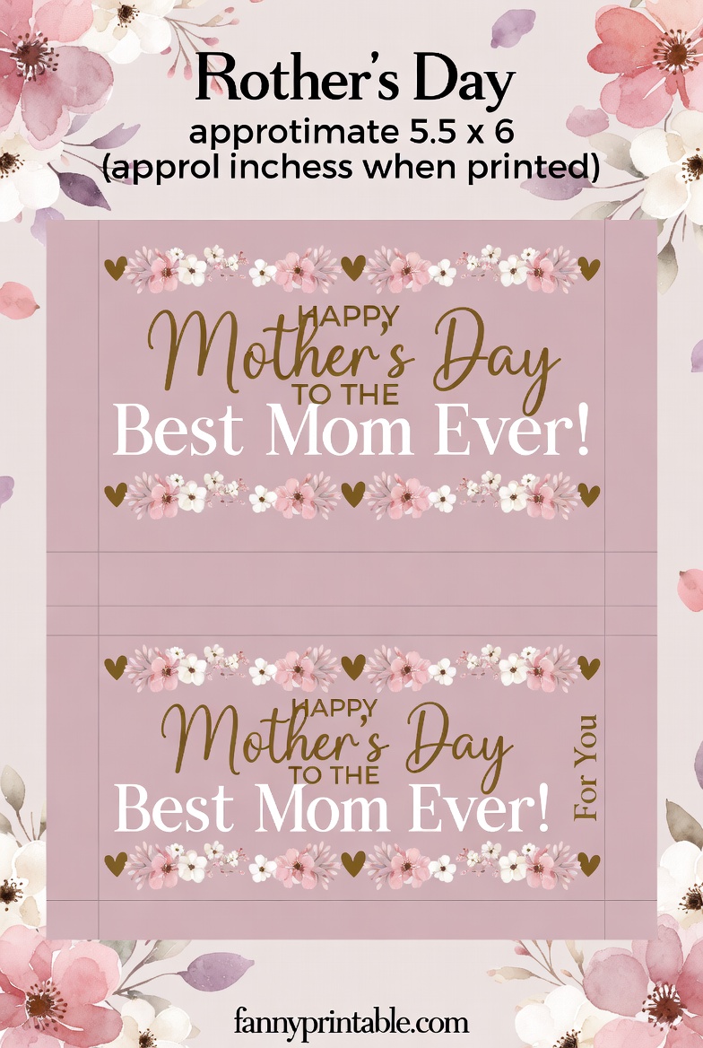 Mother's Day Candy Bar Wrapper Free Printable (3)