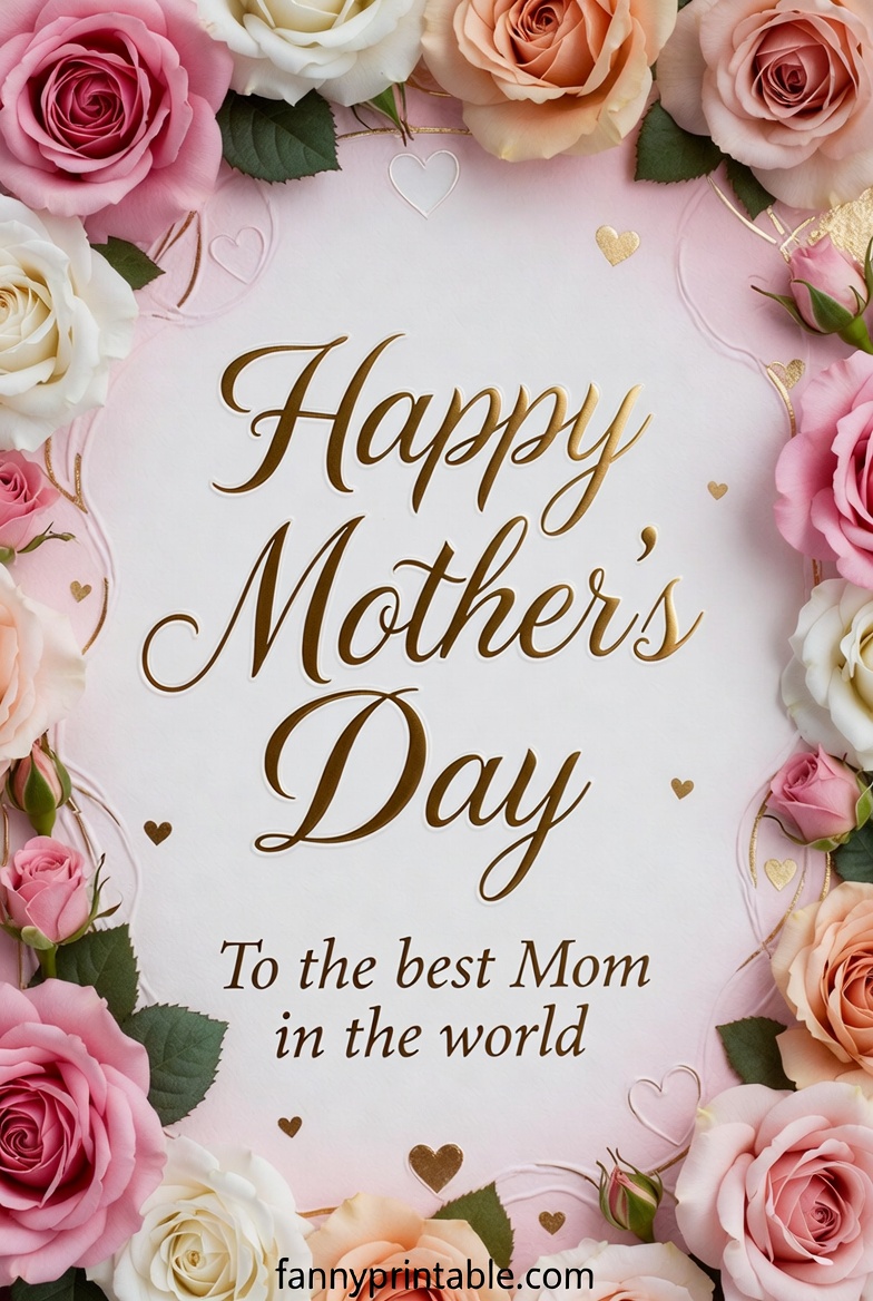 Mother's Day Card Design - Fanny Printable (3)