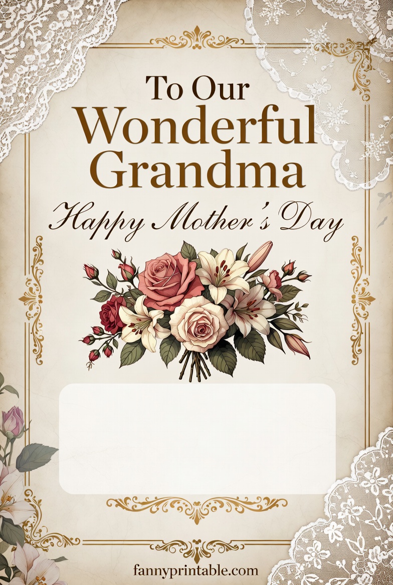 Mother's Day Card For Grandma Printable (4)