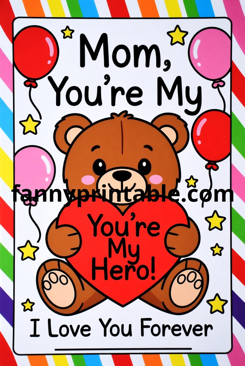 Mother's Day Card For Kids Printable (1)