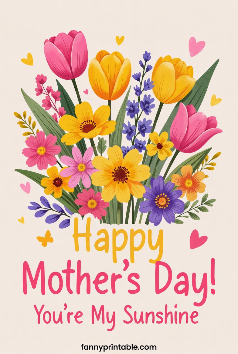 Mother's Day Card Free Printable - Fanny Printable (3)
