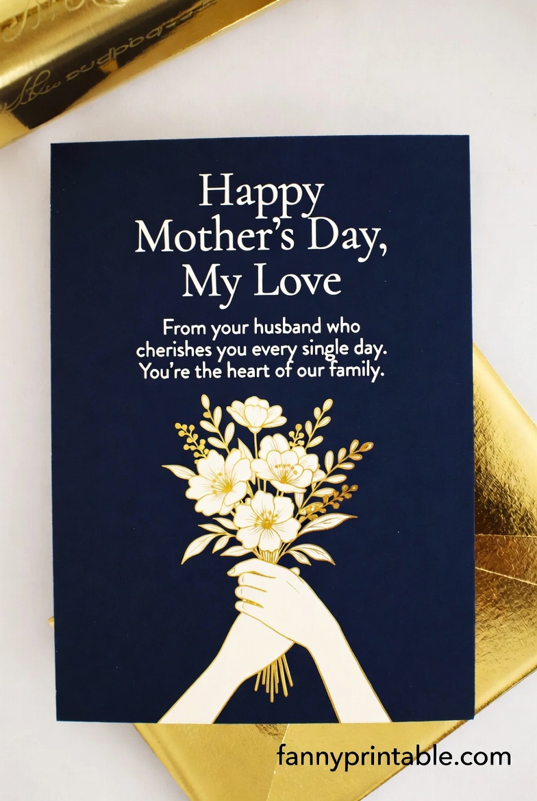 Mother's Day Card From Husband To Wife Printable (3)
