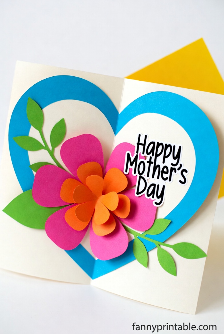 Mother's Day Card Handmade - Fanny Printable (4)