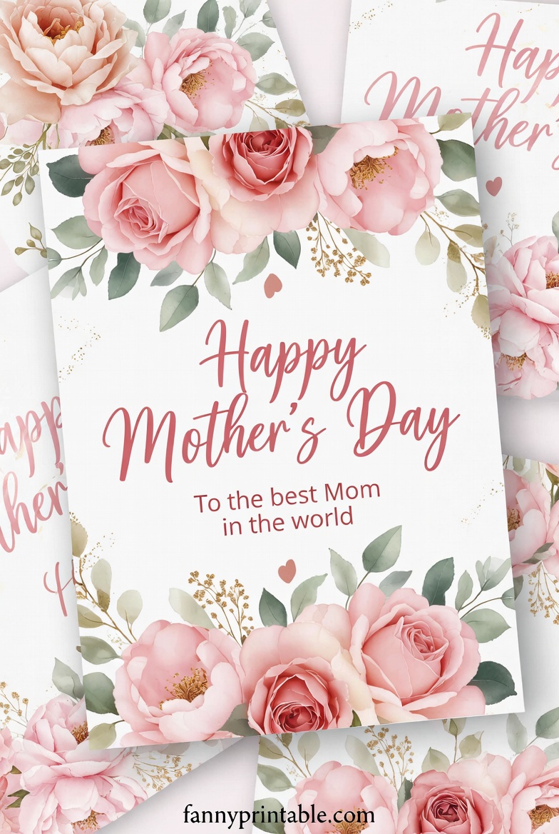 Mother's Day Card Ideas - Fanny Printable (2)