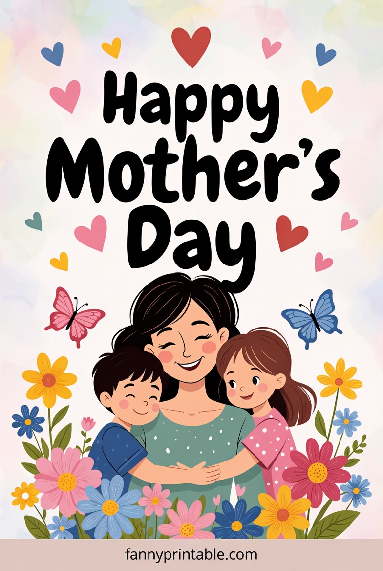 Mother's Day Card Ideas - Fanny Printable (3)