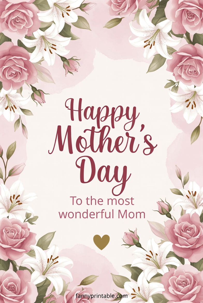 Mother's Day Card Images - Fanny Printable (2)