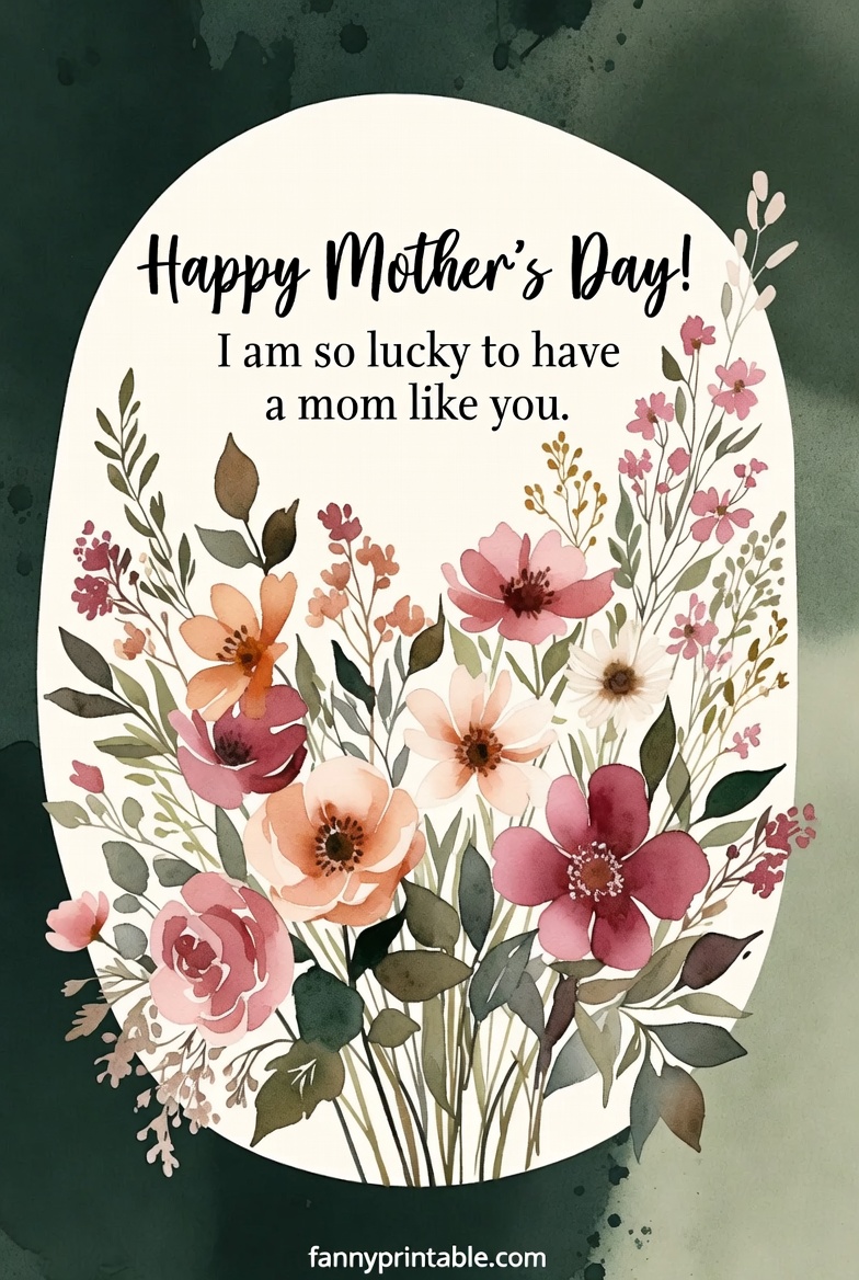 Mother's Day Card Messages - Fanny Printable (2)