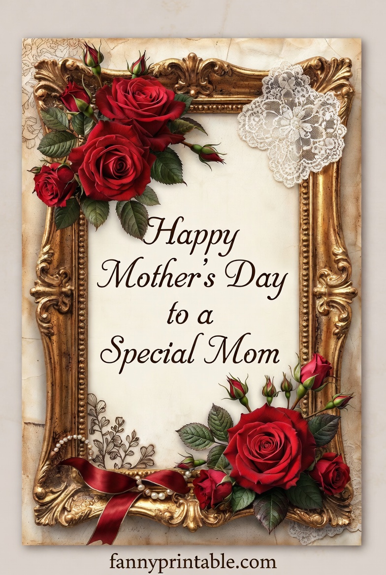 Mother's Day Card Printable - Fanny Printable (1)