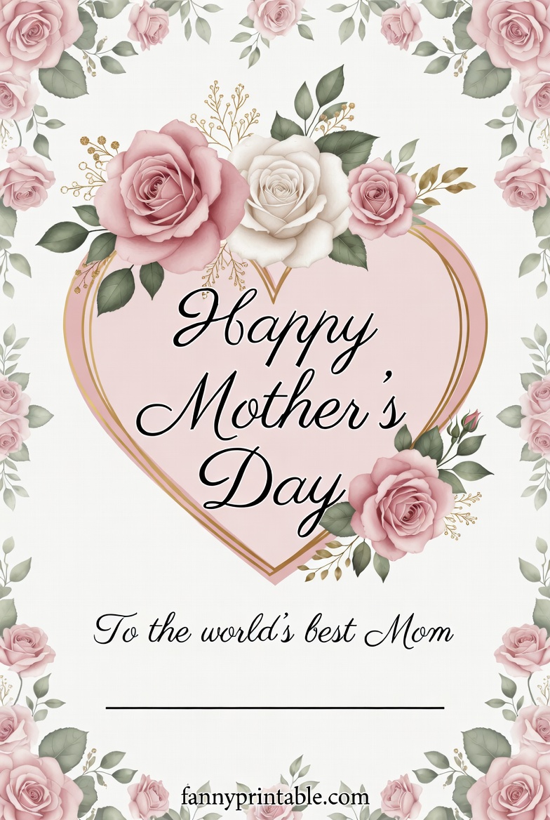 Mother's Day Card Printable - Fanny Printable (4)
