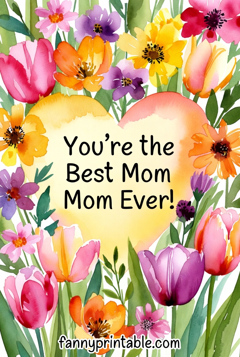 Mother's Day Card Template Free - Fanny Printable (2)