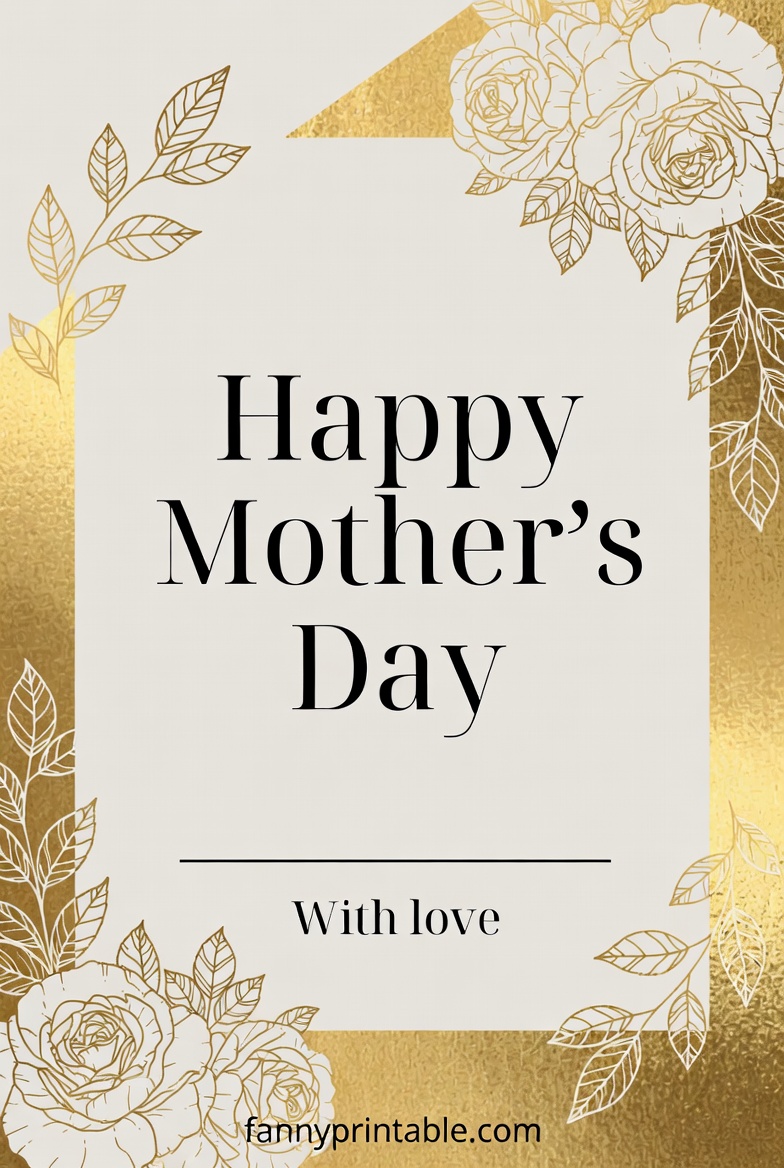 Mother's Day Card Template Free - Fanny Printable (4)