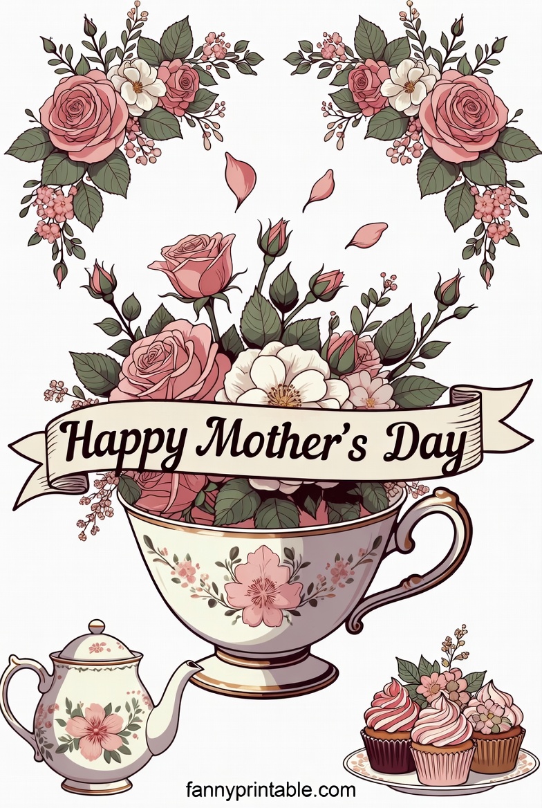 Mother's Day Clipart - Fanny Printable (1)