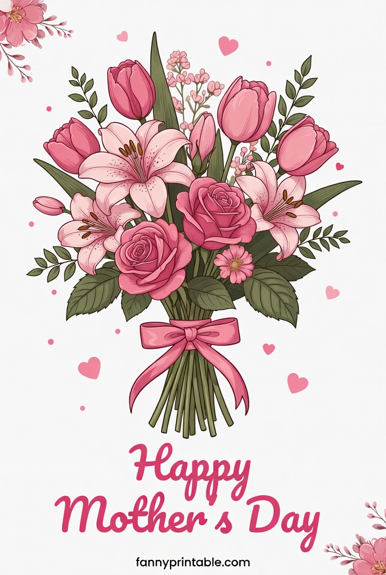 Mother's Day Clipart - Fanny Printable (3)