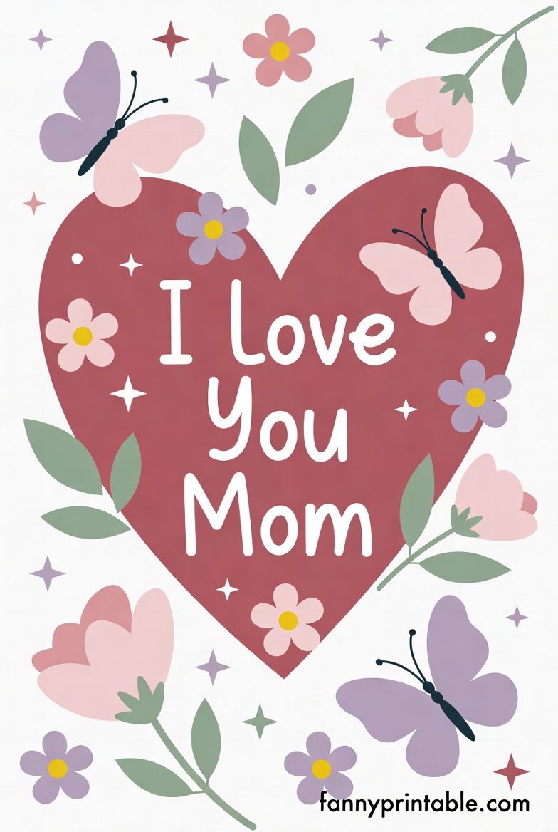 Mother's Day Clipart - Fanny Printable (4)