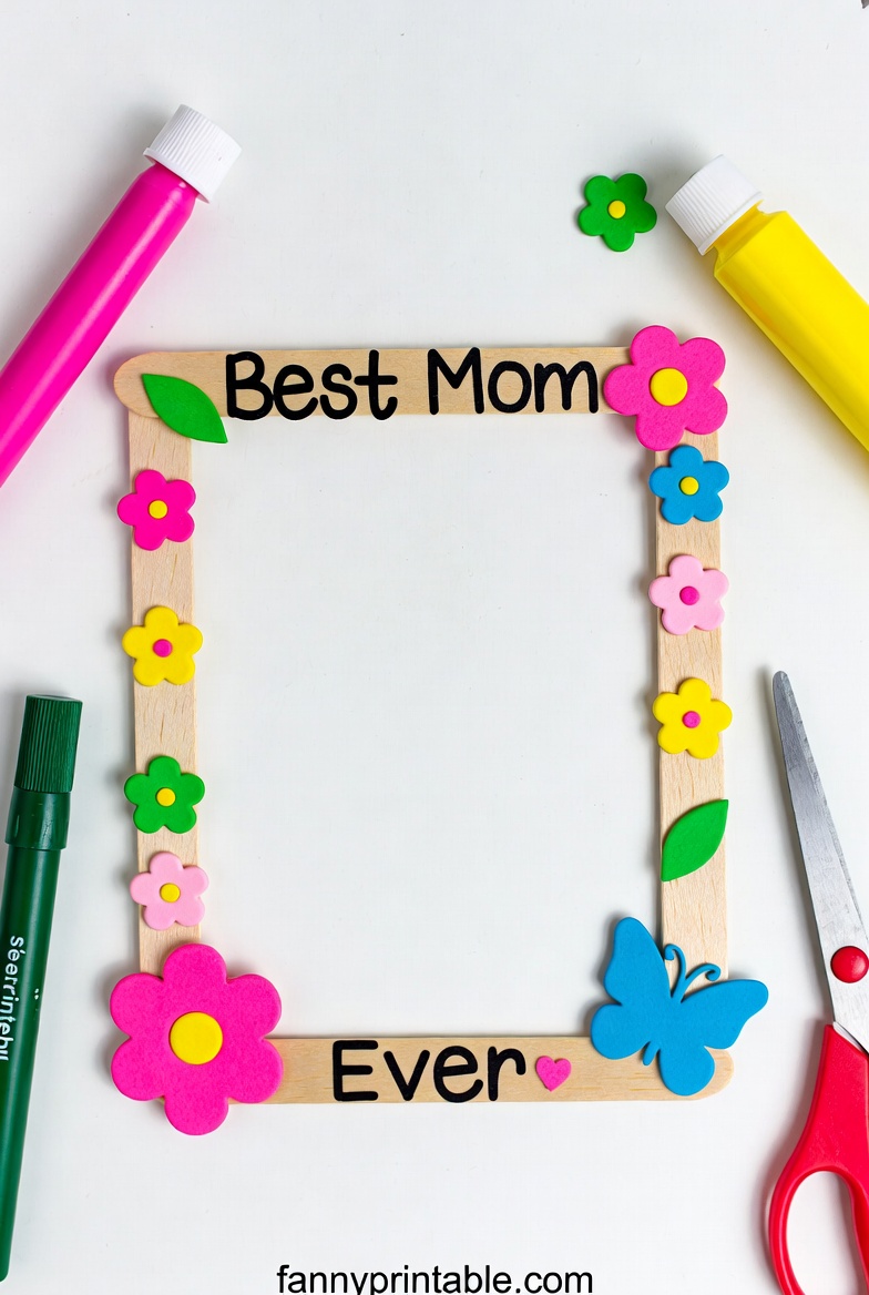 Mother's Day Craft - Fanny Printable (1)