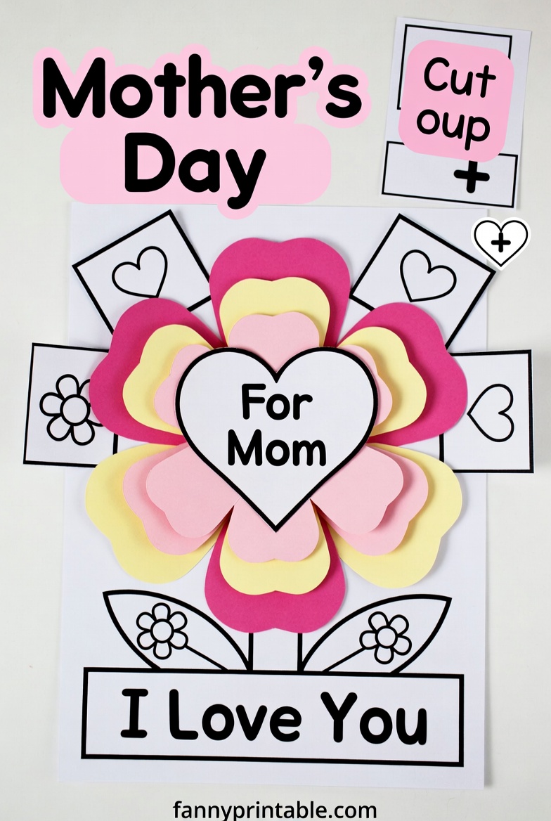 Mother's Day Craft - Fanny Printable (3)