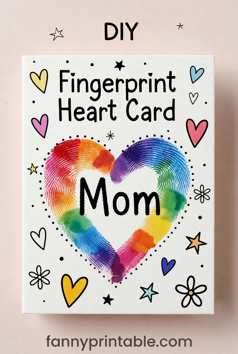 Mother's Day Craft For Kids - Fanny Printable (3)