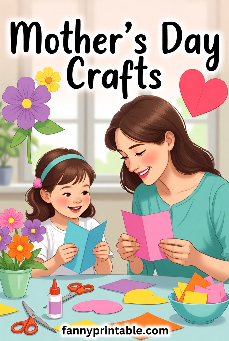 Mother's Day Crafts - Fanny Printable (2)