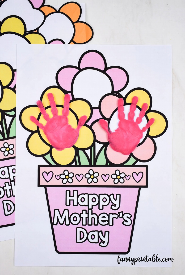 Mother's Day Crafts For Kids Printable - Fanny Printable (1)