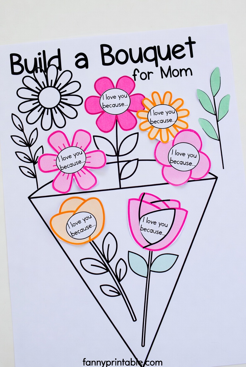 Mother's Day Crafts For Kids Printable - Fanny Printable (4)
