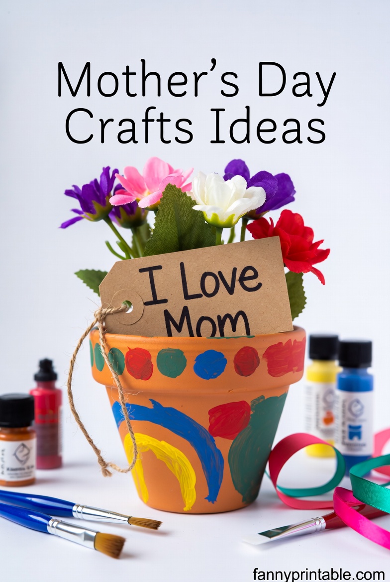 Mother's Day Crafts Ideas - Fanny Printable (1)