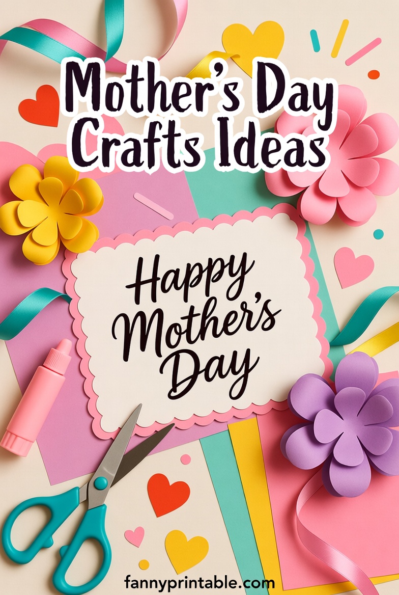 Mother's Day Crafts Ideas - Fanny Printable (4)